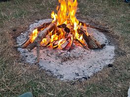 Wood supplied at £10 for camp fire with kindling.