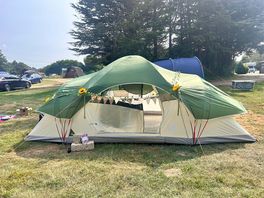 Tent set up