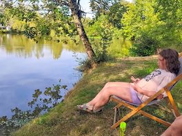 Imprescindible una paradita mirando al lago.