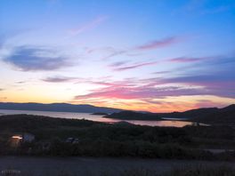 View across to tarbert on the mull of kintyre