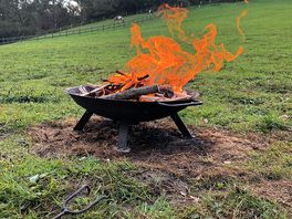 Fire pits provided