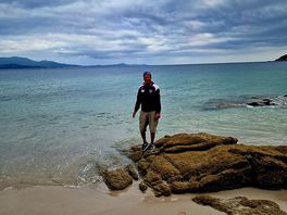 Beautiful sandy beach