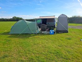 Our set up.