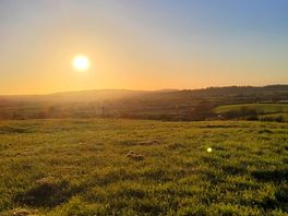 Aylesmore farm campsite - sunset
