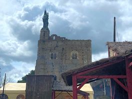 The fortress in the town