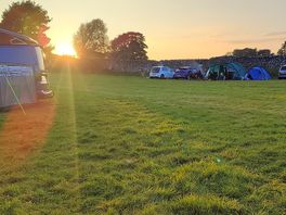 Evening across the site