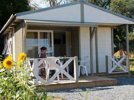 Cabin with outside deck