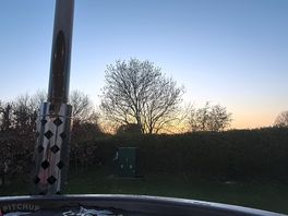 View from hot tub