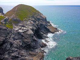 Some beautiful cliffs which lots of birds have made their home