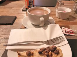 Coffee and cake.