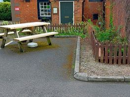 Front of pub