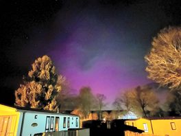 Caught a glimpse of northern lights whilst on site.