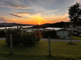 View from upper site for campervans