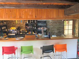 Well stocked cosy bar