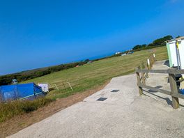 Camp site is flat