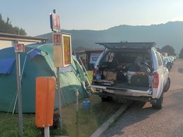 Great views, small pitches.