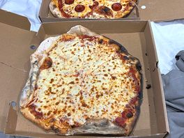 Onsite pizza van