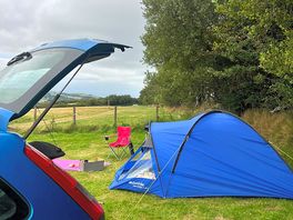 Our set up.