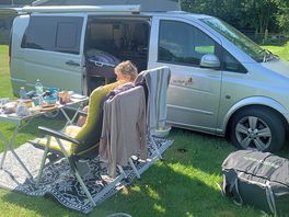 Onze campingplek
