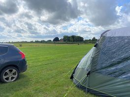 View of campsite