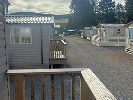 Side view from the caravan - telford