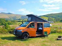 My camper van was happy
