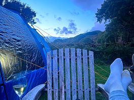 View from tent