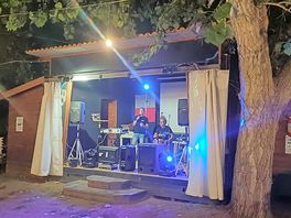 Band in de avond