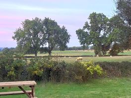 Beautiful view from our pitch