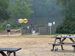 Paddling and kayaking lake