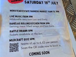 Event list for the weekend