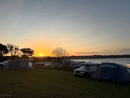 Morning view at roches campsite