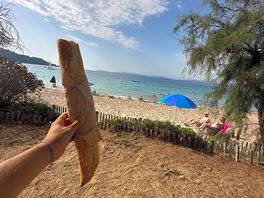 Mare vicino al camping