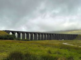 Ribblehead viaduct. a short 6 min train journey from the nearest station