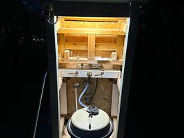 Plenty of water points with electric hook up around back