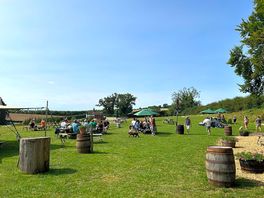The dell. great for socialising with the other campers.
