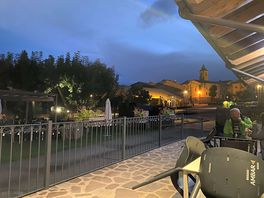 Village at night