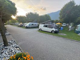 Our van on site