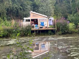 Campsite setting