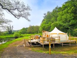 Bell tent exterior