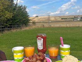 Breakfast in the morning