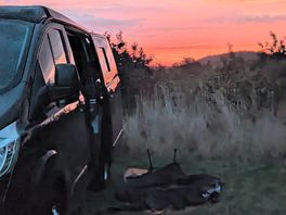 Lovely morning brew with a spectacular sunrise