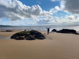 Beach. be sure to check tide times!