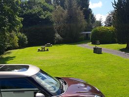 View from our touring pitch