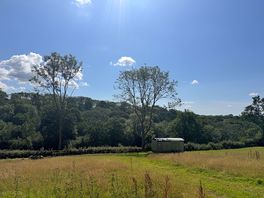 View from pitch and showers