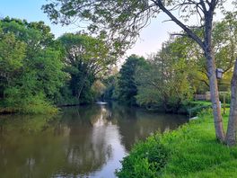 View of the river from campsite
