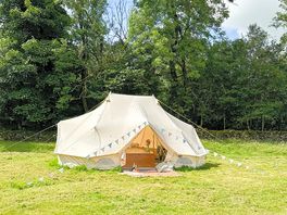 Spacious bell tent
