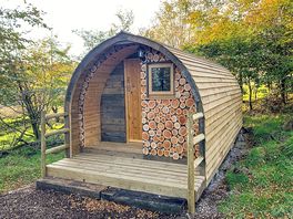 Exterior of the pod