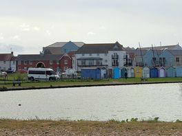 View of the lake