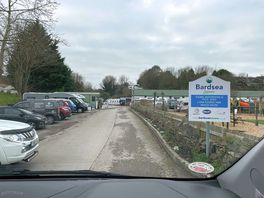 Ugly entrance to the so called 5 star touring site